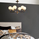 Loft Industry Modern - Finland Black Chandelier